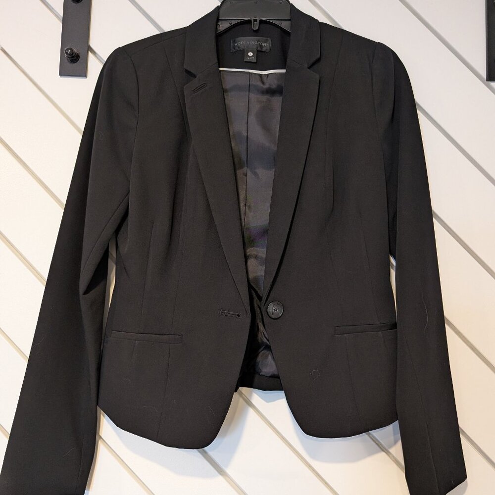 Worthington Black Blazer